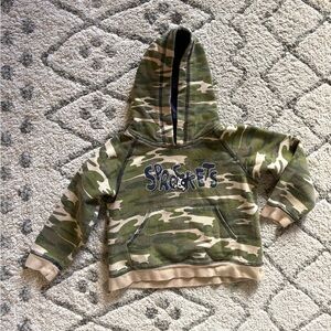 Y2K Sprockets camo pullover